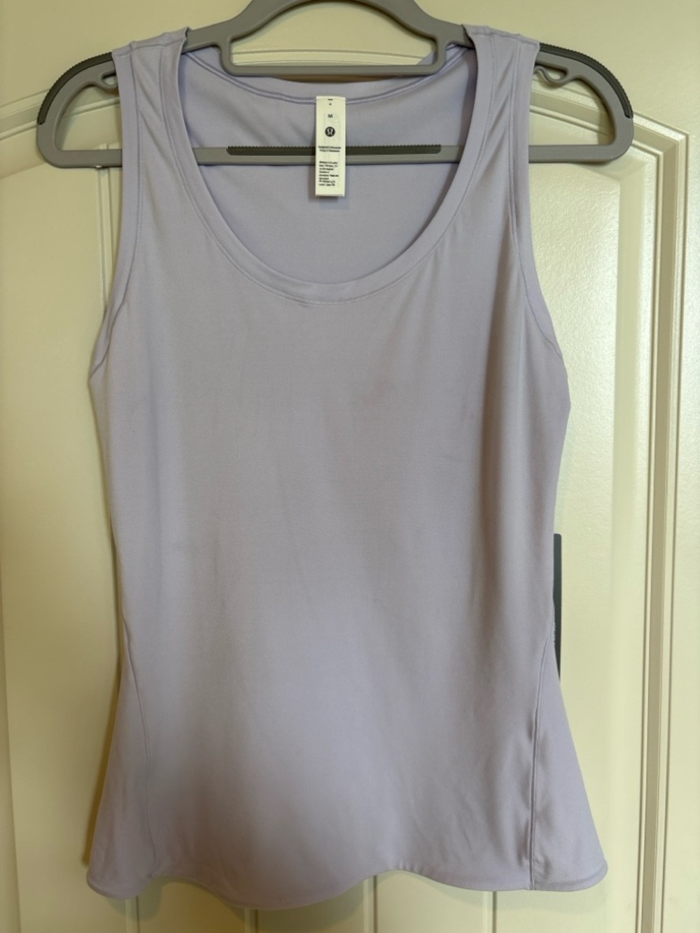 lululemon athletica Light Lavender Scoop Neck Tank
